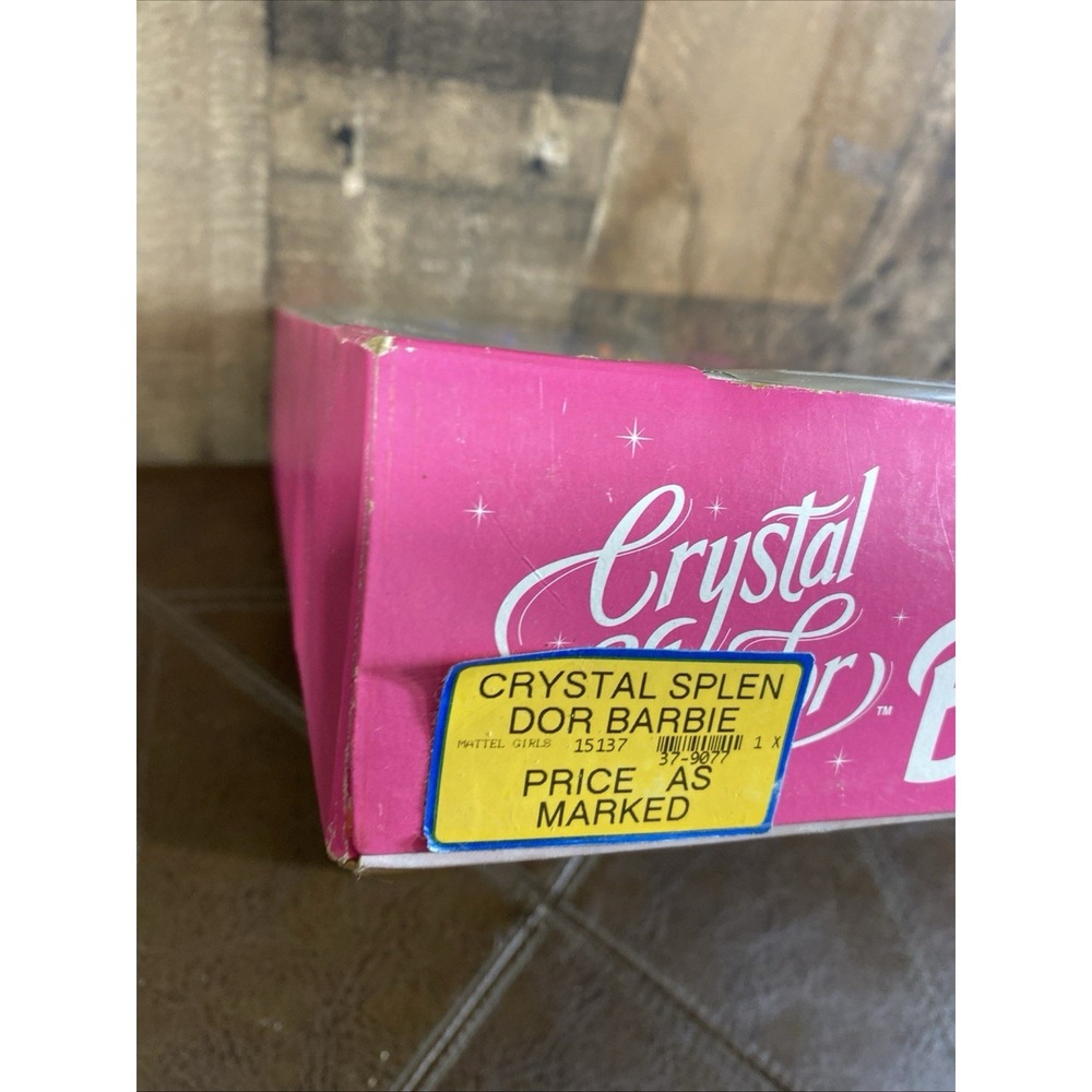 CRYSTAL SPLENDOR BARBIE SPECIAL EDITION AFRICAN AMERICAN 1995 Vintage Mattel - Picture 13 of 16